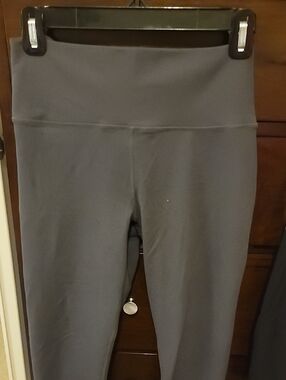 Fabletics Charcoal High-Rise Leggings Size M